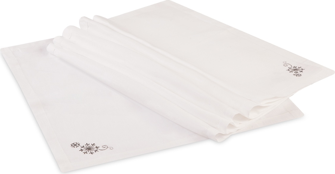 10545560 Weissfee Набор салфеток Weissfee "Элиза" 35х50см, 6шт Ткань 