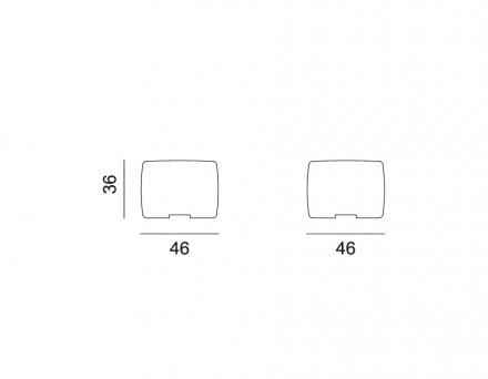 Gervasoni Низкий светящийся табурет из полиэтилена Gervasoni outdoor sun-id-1418233 - Вид №5