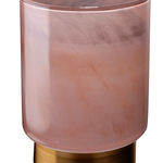 GWPP0025 Подсвечник из розового стекла ijlbrown  - Вид №2