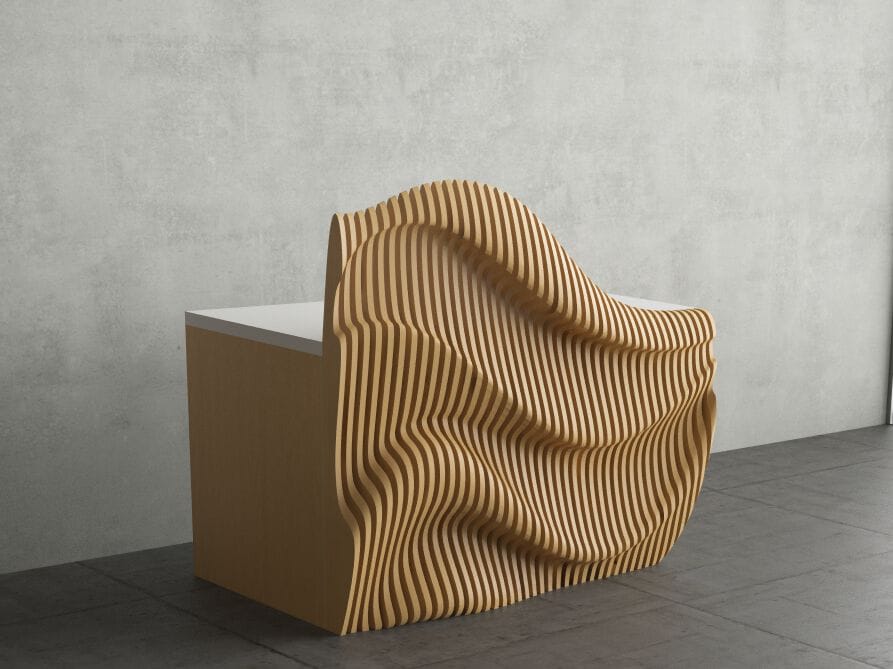 Стойка регистрации из фанеры MYWOODREAM OMNIS ARCH-00145833 - Вид №2