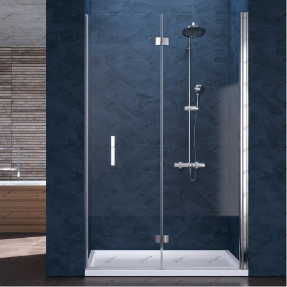 Душевое ограждение Ray RANSAF 84 см Karolitalia BLUBLEURAYRANSAF84