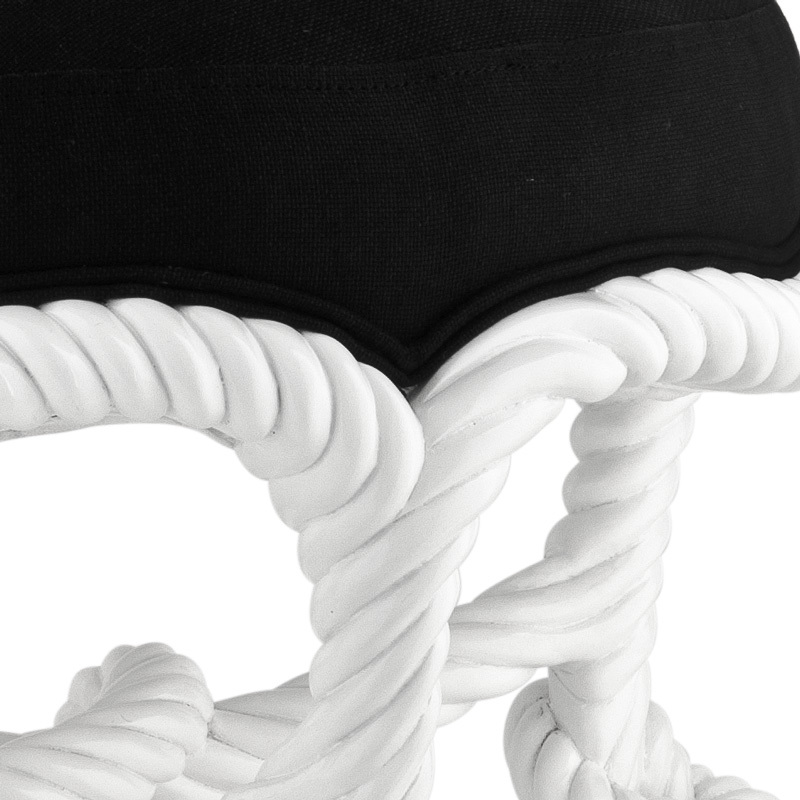 Пуф Lucent от Eichholtz чёрный EICHHOLTZ ДИЗАЙНЕРСКИЕ, EICHHOLTZ 061288 Чёрный  - Вид №2