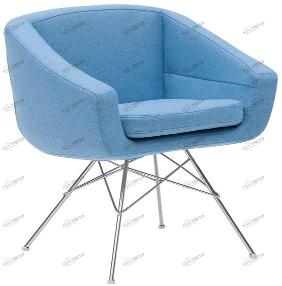 SOFTLINE Кресло из ткани с подлокотниками Aiko sun-id-1428777