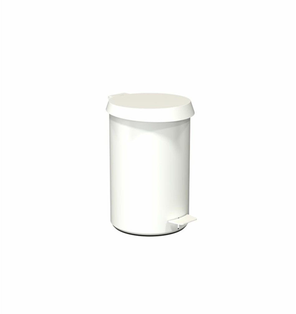 FROST Корзина для мусора 350 » белая Нержавеющая сталь Белый N3002-W 