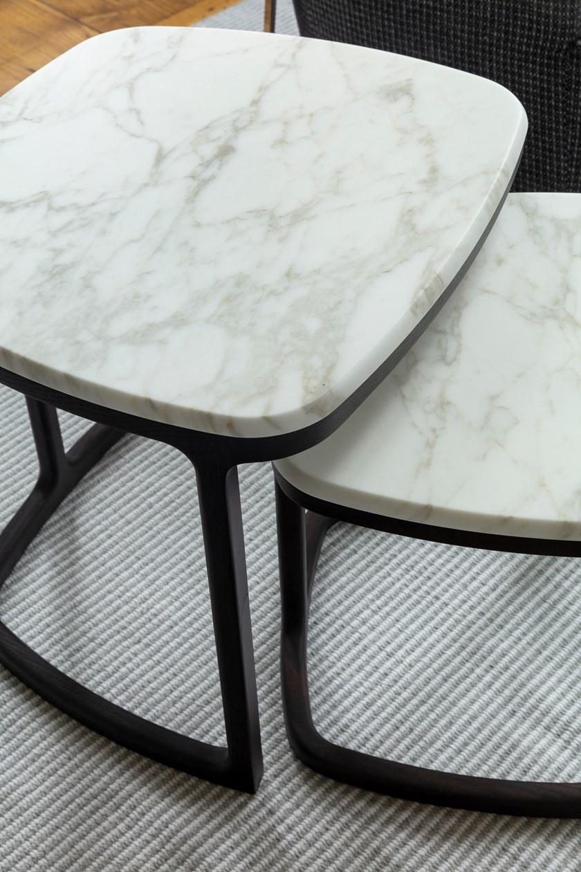 Porada Журнальный столик из ясеня и мрамора Twenty sun-id-1426947 - Вид №3