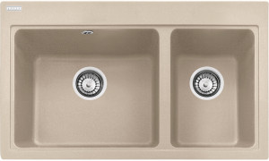 114.0367.674 Better, серия fiji, fragranite, мойка fig 620-80 бежевый. авт. Franke Franke Maris Free by Dror
