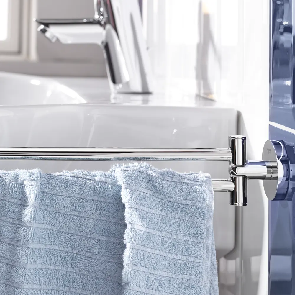 Держатель для полотенец Grohe Essentials 40371001 двойной цвет хром STLM-2151113 - Вид №2