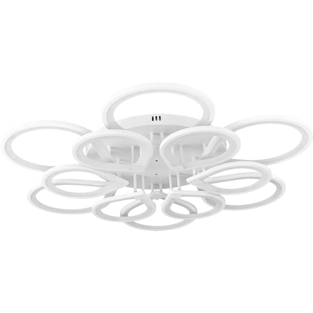 Люстра потолочная Семь огней SF7099/12C-WT LED 372 Вт регулируемый белый свет цвет белый STLM-2198504 - Вид №5