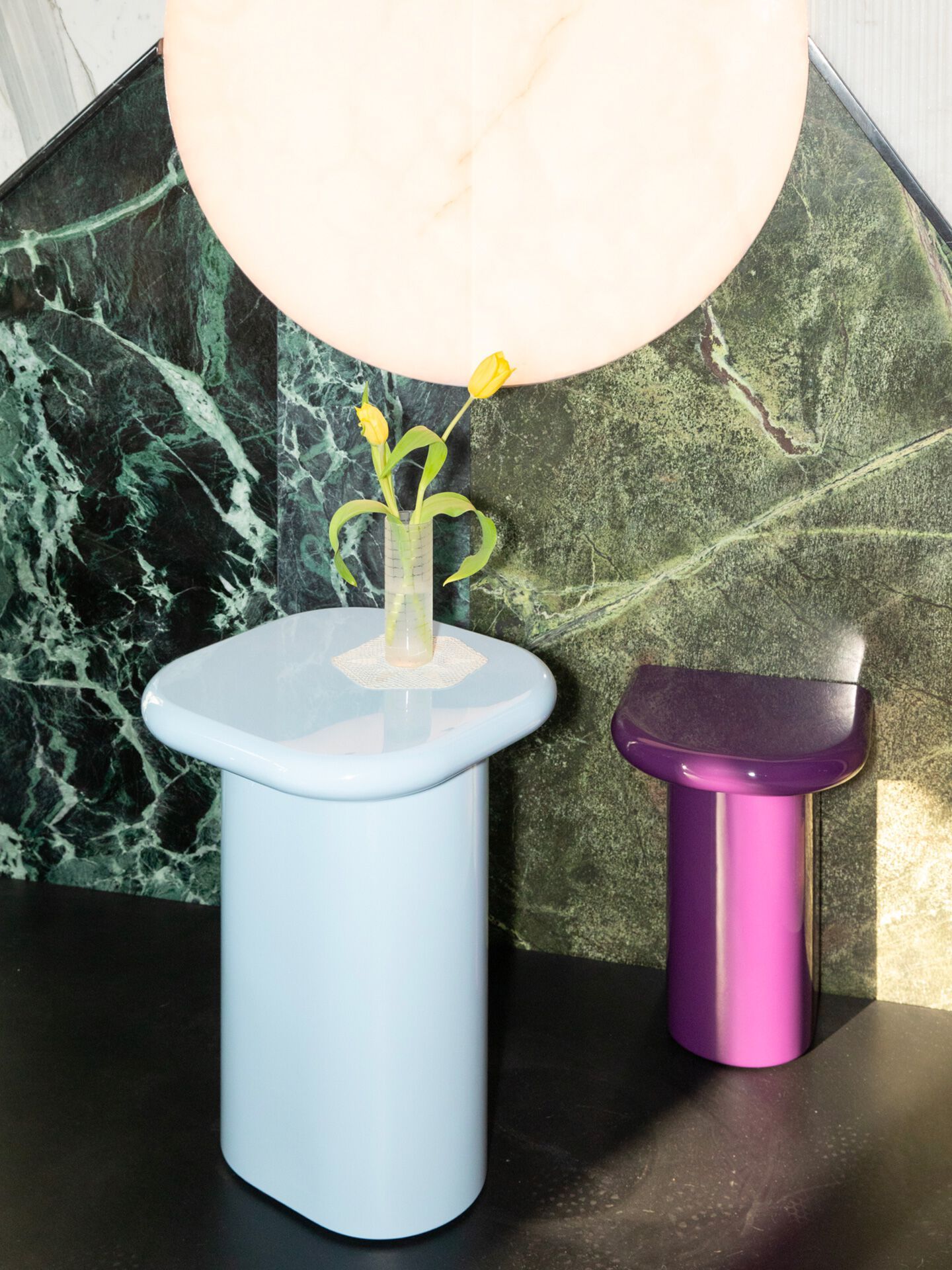 Прикроватная тумбочка из МДФ Punto Zero штопки ARCH-00050407 - Вид №2