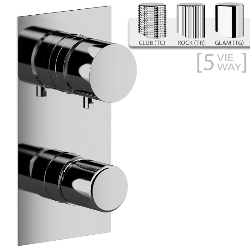 TG612D5Q Смеситель для душа DANIEL RUBINETTERIE Trilogy - Вид №2