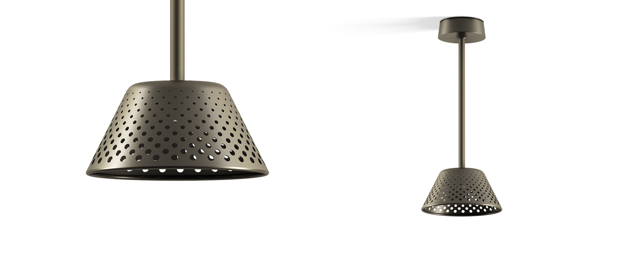 3270266 Потолочный светильник Platek MESH Soffitto  MESH h. 880 mm - LED 4000K 87°  - Вид №1