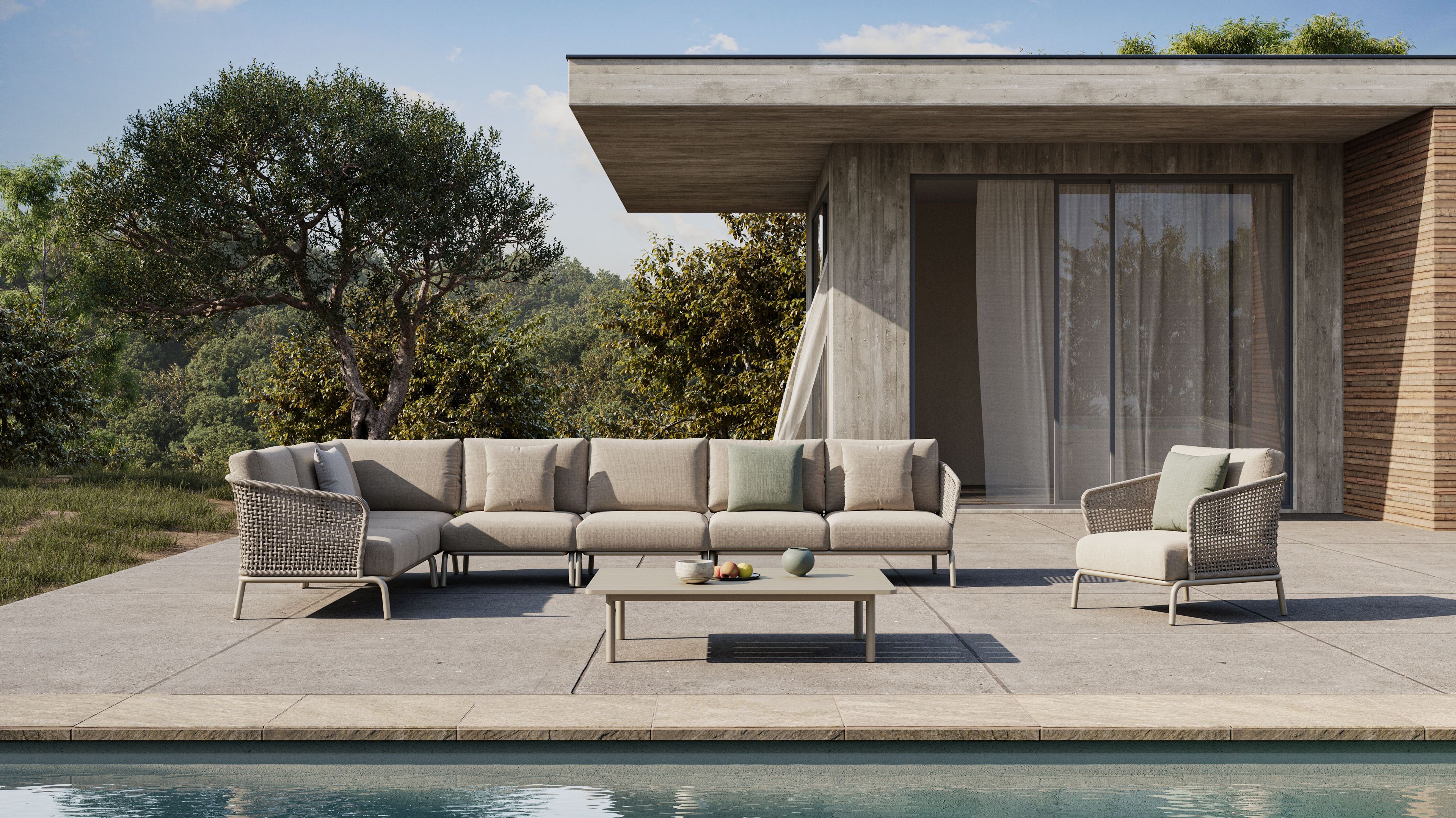 Алюминиевый садовый стул VINEKO Abrazo ARCH-00049359 - Вид №2