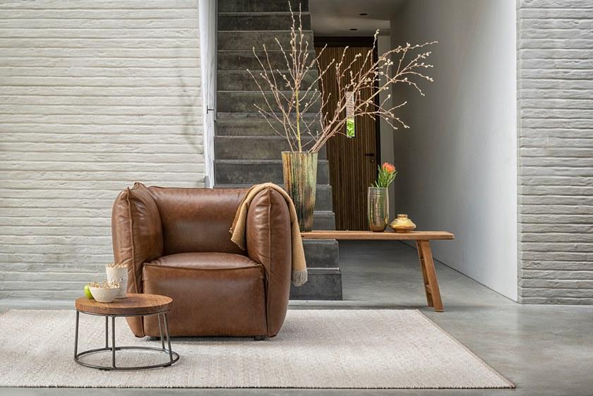 Jess Кожаное кресло с подлокотниками Vasa sun-id-1504475 - Вид №1