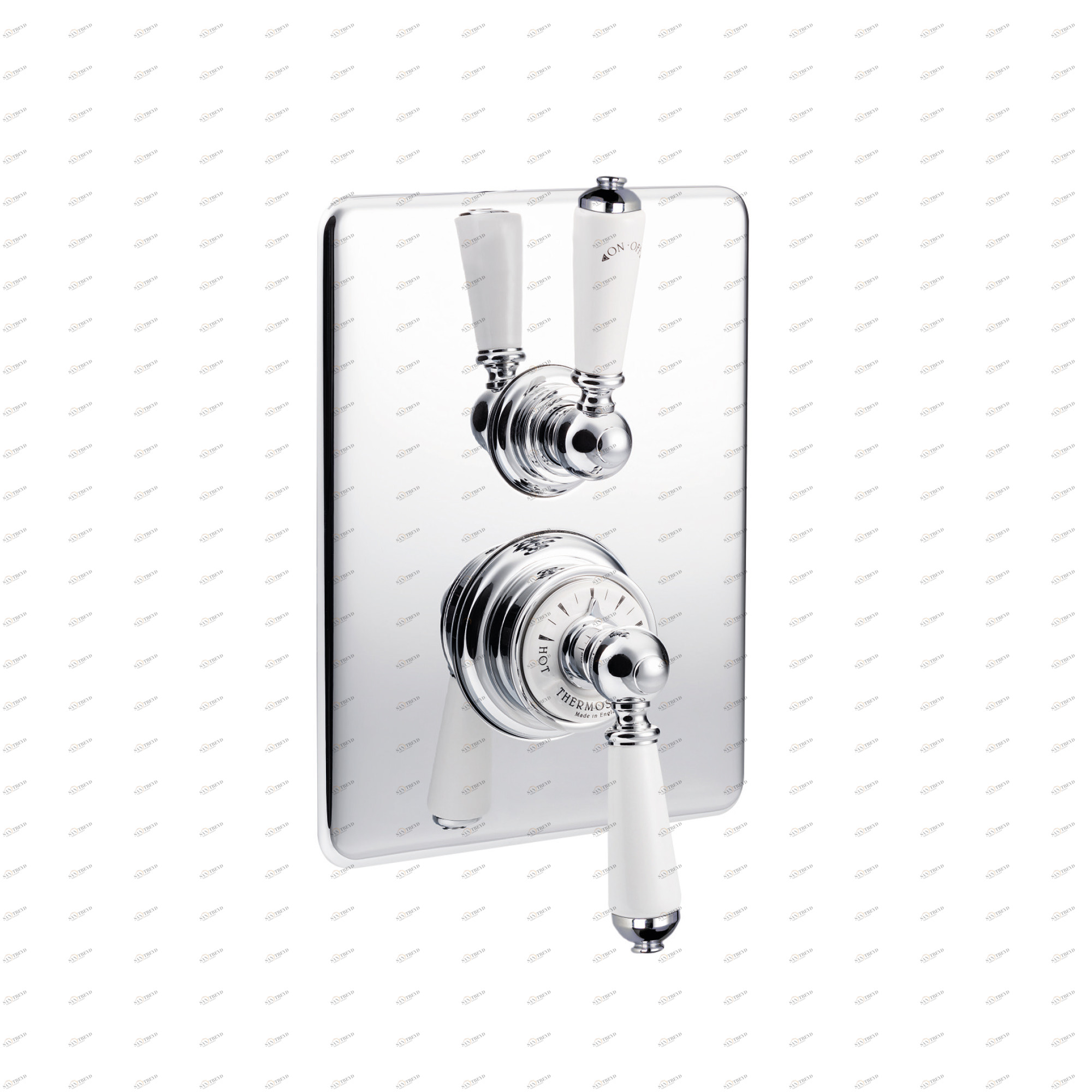 Traditional bathrooms Термостатический смеситель для душа с накладкой Tb760.514variantenoptional 