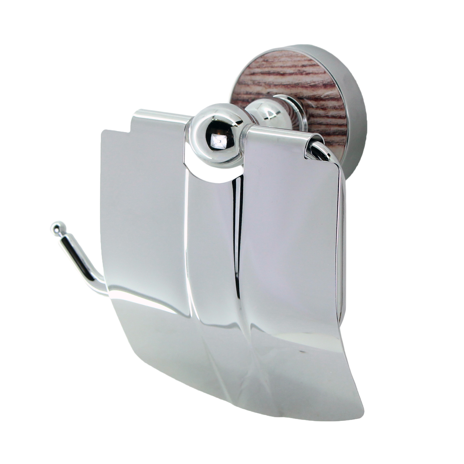 K-6925 Regen Держатель туалетной бумаги с крышкой WasserKRAFT Regen K-6900  - Вид №1