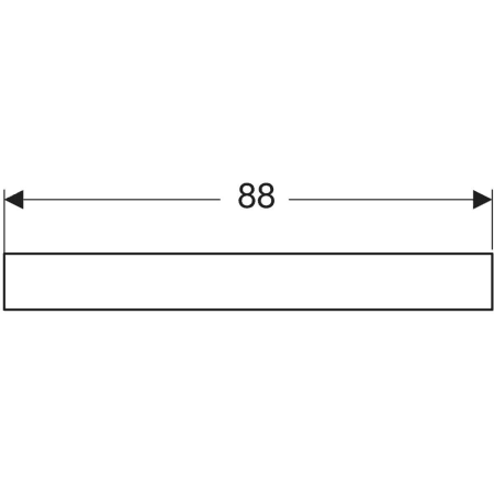 430210229 Фронтальная декоративная панель Geberit Bambini для детской раковины, для двух смесителей для раковины Geberit  - Вид №3