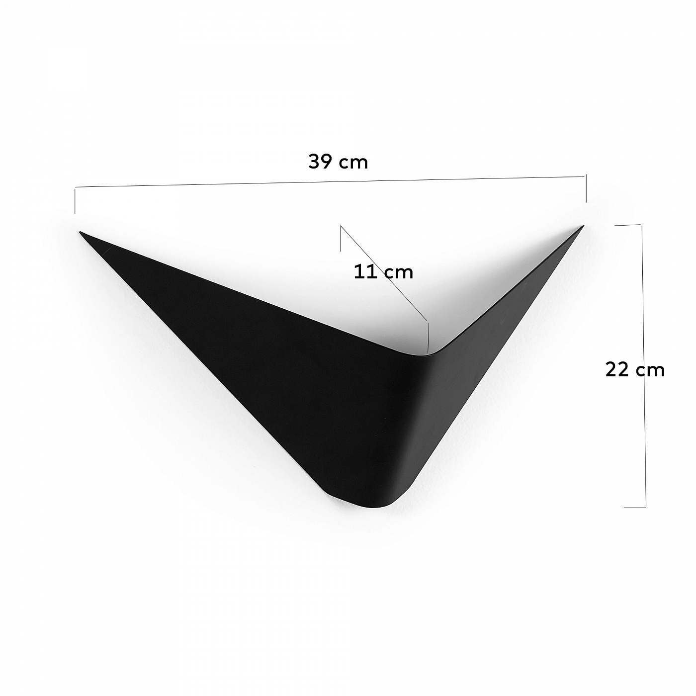 069703 Настенный светильник черный La Forma Ginebra  - Вид №2