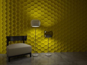 Трехмерное гипсовое покрытие