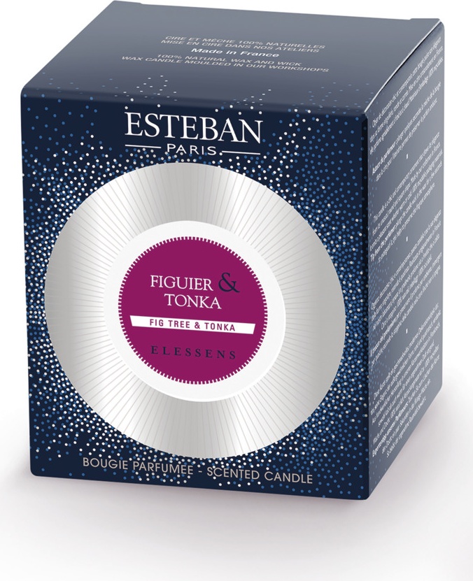 10653695 Esteban Аромасвеча Esteban "Инжир и Тонка", 170гр Стекло 