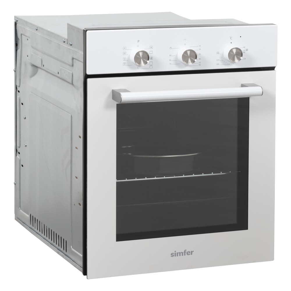 5466341 Электрический духовой шкаф Simfer B4EW19070 белый STDN-0047703 - Вид №2