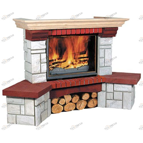 Каминная облицовка Bella Italia LUKRECJA угловая 1833