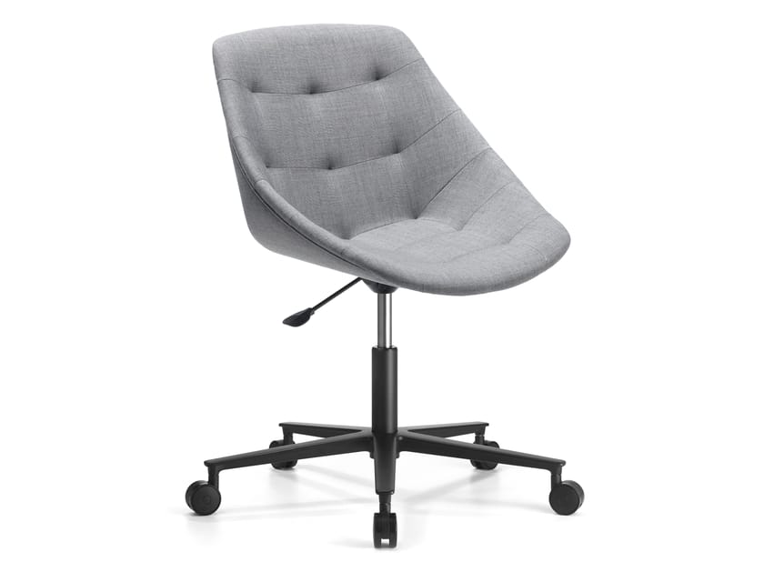 Офисное кресло с регулируемой высотой и колесами с 5 спицами SITIA MISS LILY ARCH-00035017