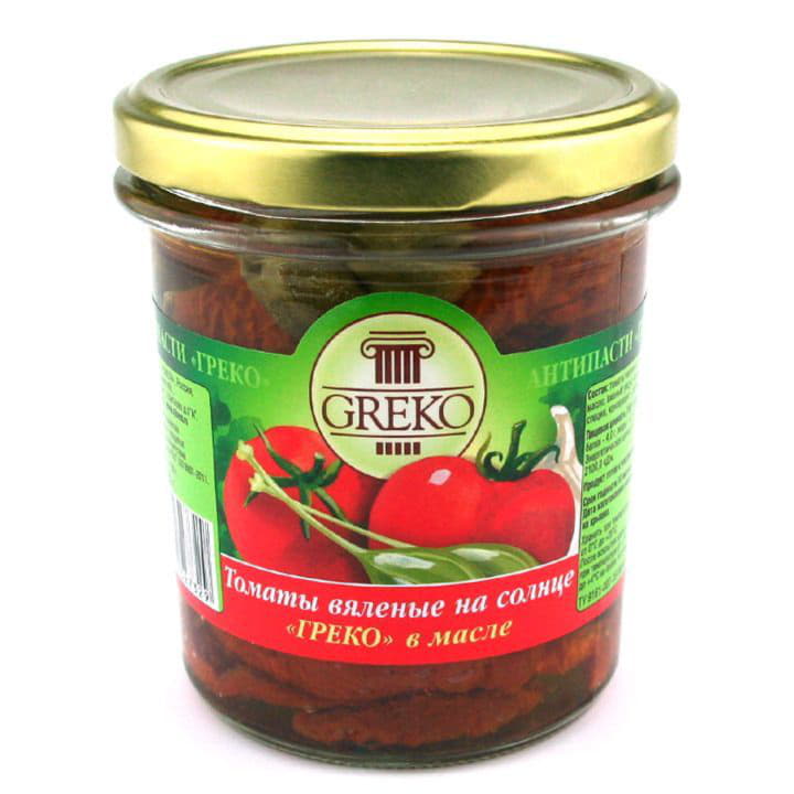 Томаты вяленые на солнце ГРЕКО в масле Santreyd 9796 - Вид №1