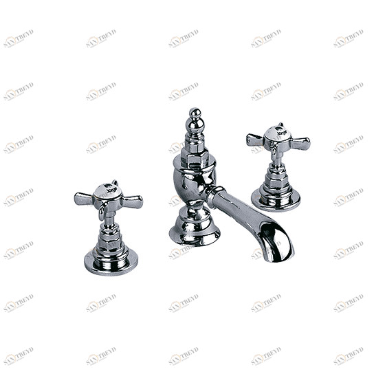 Смеситель для раковины на три отверстия ½" JOERGER Serie 1909 629.30.300.000