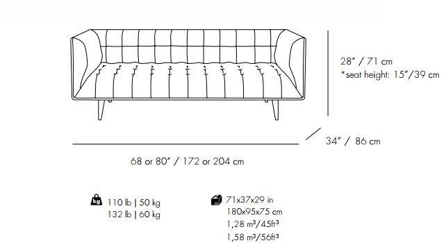 Mambo Unlimited Ideas Диван из ткани Dust sun-id-1464520 - Вид №8