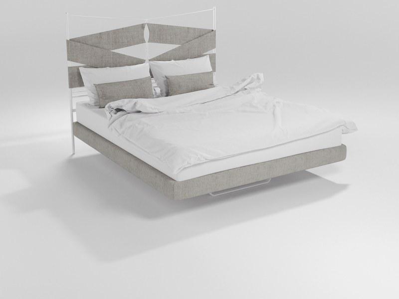 Barel Кованая кровать из цельного железа и тканевые ленты sun-id-1438908 - Вид №1