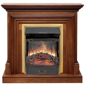 Каминокомплект Royal Flame Bradford STD Majestic FX Brass 1.5 кВт цвет орех