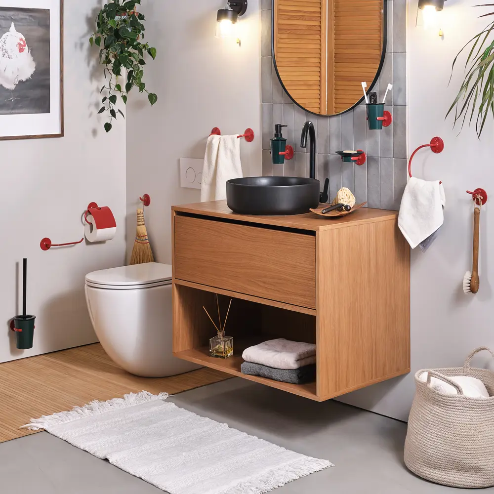 Крючок Moroshka Trud 6x6x4.3 см цвет красный STLM-2052930 - Вид №7