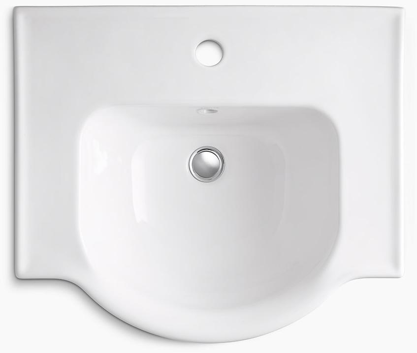 K-5265-1-0 Напольная раковина стоящая прямоугольная Kohler  - Вид №2