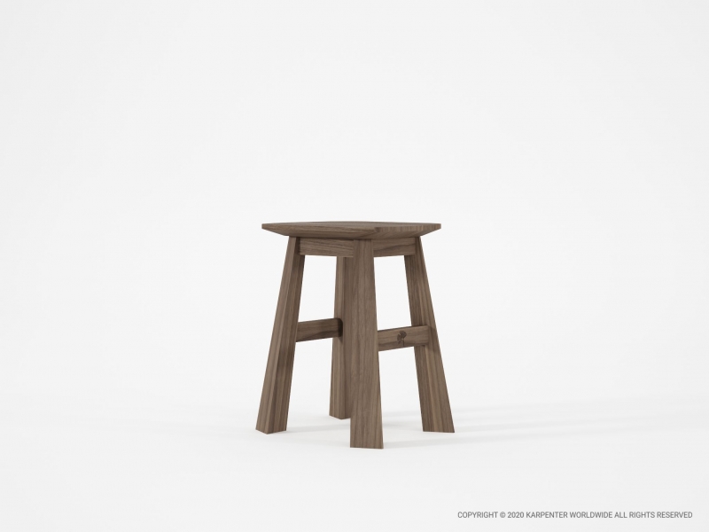 608_1316 Прямоугольный табурет Karpenter East