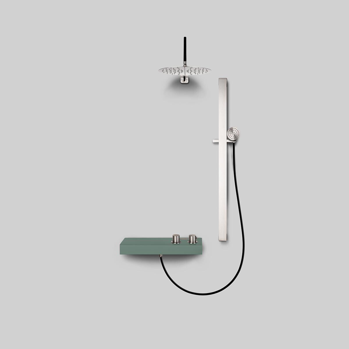 Стержень из нержавеющей стали с ручным душем Cropelli Alyssia ARCH-00123690 - Вид №31