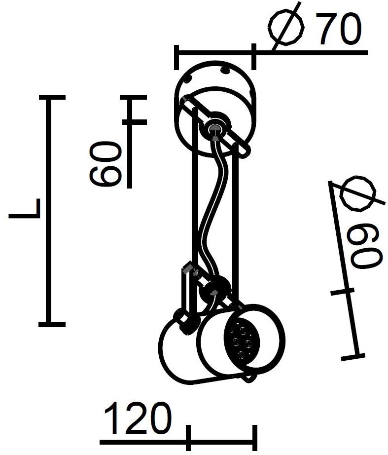 Brillamenti Светодиодный подвесной светильник из алюминия Zpro sun-id-1481427 - Вид №1
