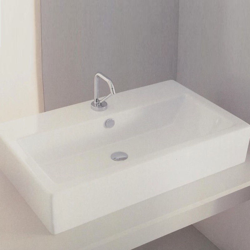 43513 Накладная раковина на столешницу  овальная Ceramica Hidra  - Вид №2