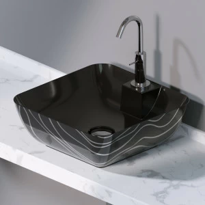 L606411P Накладная раковина на столешницу  прямоугольная A. e T. Italia ELITE