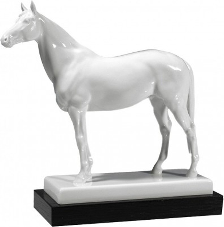 10540275 Meissen Фигурка Meissen "Конь Гранд" (Эрих Ойме, 1955г.) 28см, п/к Фарфор, Керамика 