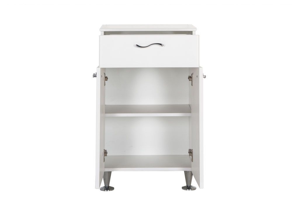 Тумба для ванной без раковины Aquanet Моника 50 белый 00186779 - Вид №3