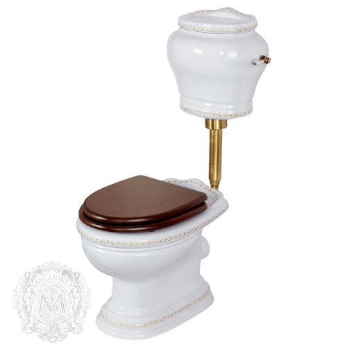 ML.MLD-25.711.BI/ML.MLD-25.738.BI/ML.RIC-29.045.DO/ML.OLV-29.015/ML.OLV-29.013/ML.OLV-29.014.DO Напольный унитаз Migliore Milady - Вид №2