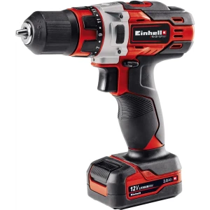 Дрель-шуруповерт аккумуляторная Einhell TE-CD 12/1 Li, 12 В Li-ion 1x2 Ач