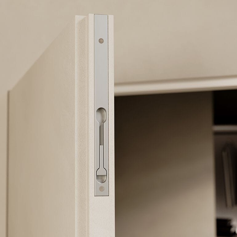 Заподлицо стены распашная дверь Ermetika ABSOLUTE SWING doppio ARCH-00074405 - Вид №1