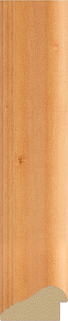 BY 3985 Зеркало в багетной раме - сосна 62 mm EVOFORM Octagon - Вид №3