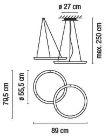 Vibia Подвесной светильник из метакрилата Halo sun-id-1369128 - Вид №6
