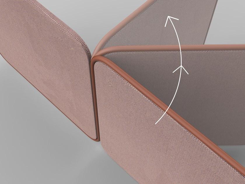 Quinti Sedute Отдельностоящая модульная офисная перегородка из металла sun-id-1392926 - Вид №6