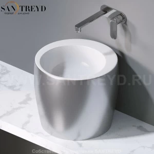 L101351 Накладная раковина на столешницу  круглая A. e T. Italia TOTEM