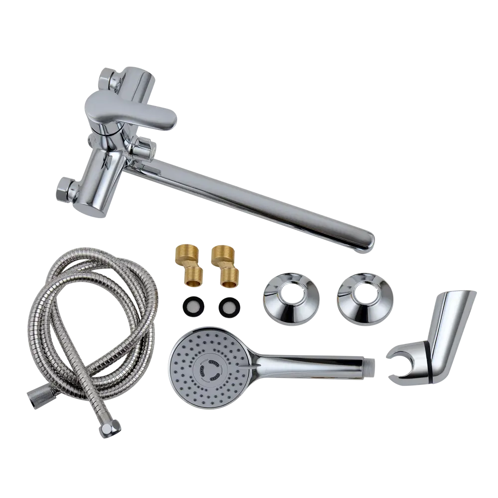 Sensea Nory — универсальный смеситель для ванны с длинным поворотным изливом 14251257 STLM-0004627 - Вид №2