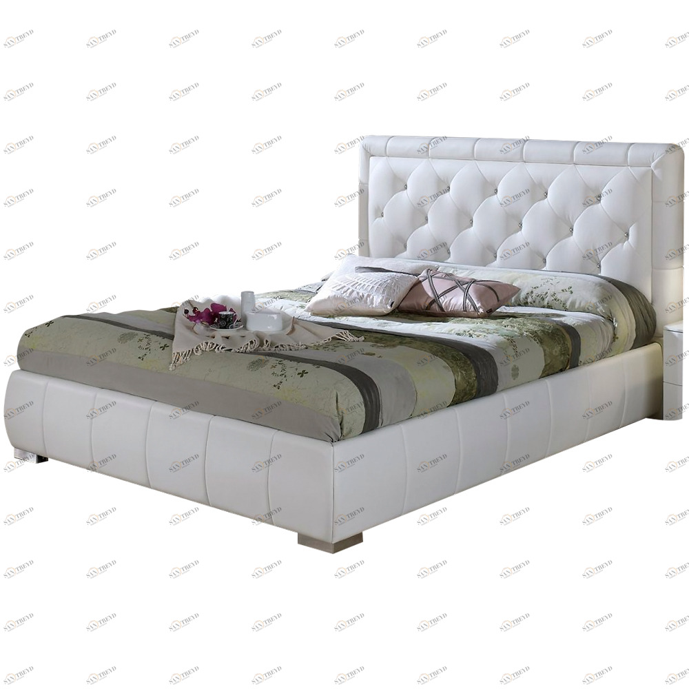 Кровать двуспальная 160х200 белая Cosy ESF ПРЕСТИЖ 043932 Белый