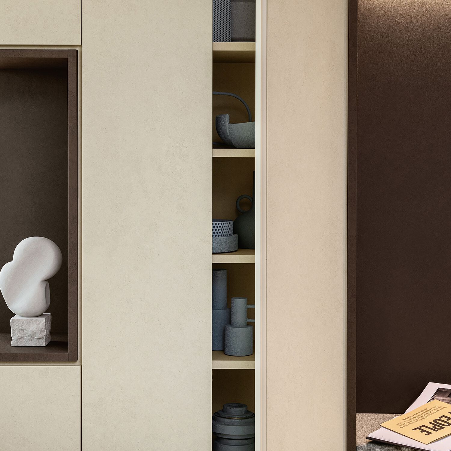 Секционный угловой шкаф Zalf Freespace ARCH-00028633 - Вид №6